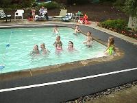 Hawks pool party