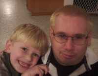 Two blond boys